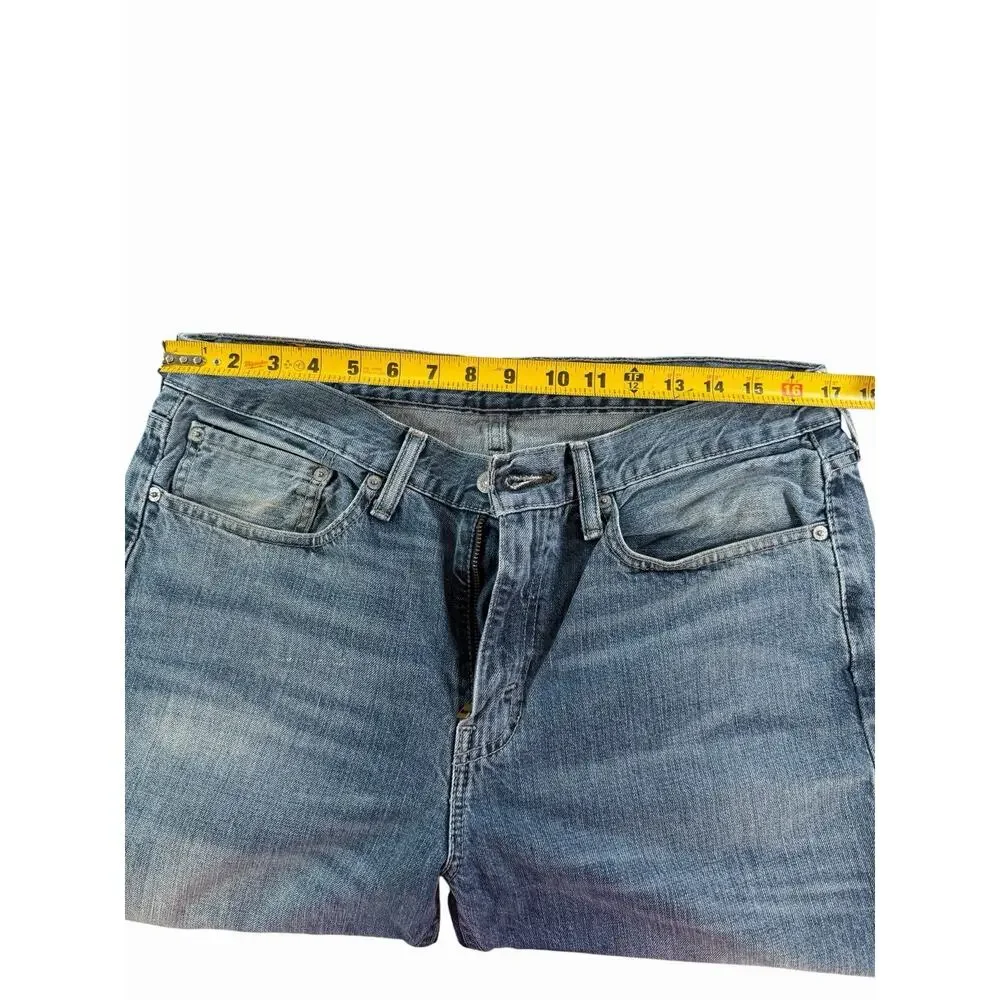 Levi’s 514 Straight Fit Jeans Men’s 34x30 Light Wash Blue Denim Cotton
